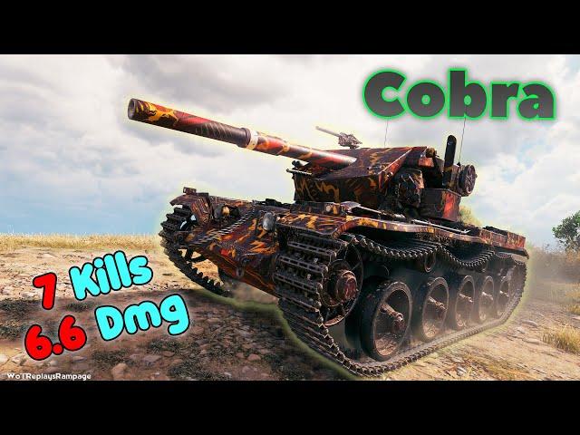 Cobra - 7 Frags 6.6K Damage, Master by player SANDER83_4777139