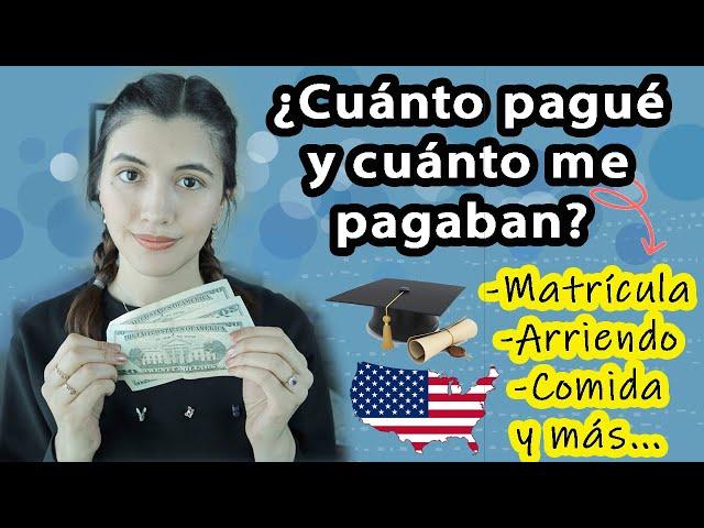 ¿Cuánto cuesta estudiar en Estados Unidos?¿CUÁNTO PAGUÉ durante la maestría y CUÁNTO ME PAGABA LA U?