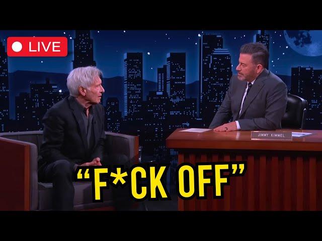 Harrison Ford STORMS off Jimmy Kimmel’s Show After SHOCKING Accusation!