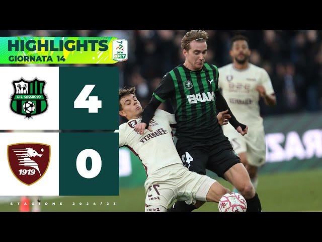 Sassuolo-Salernitana 4-0 | PIERINI inaugura la festa, Thorstvedt la chiude | SERIE BKT