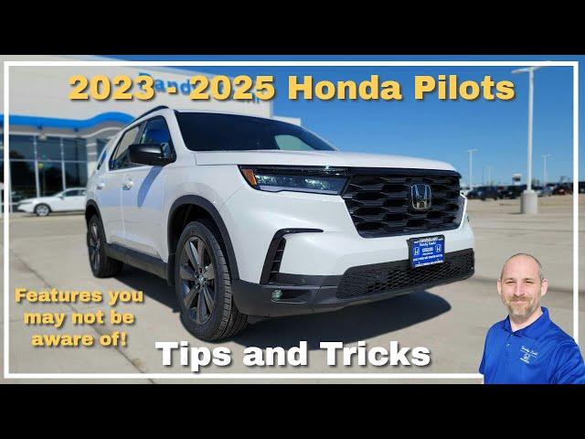 2025 Honda Pilot Trips and Tricks (2023 & 2024) Hidden Features the salesperson may forget to share!