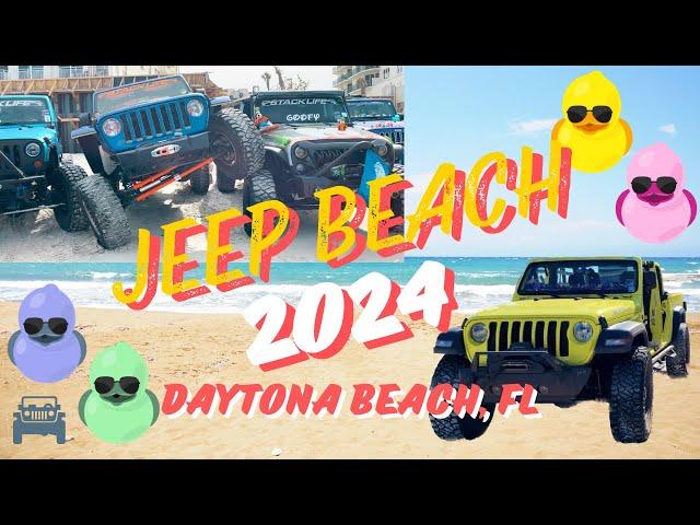 JEEP BEACH WEEK 2024 | DAYTONA BEACH FLORIDA | 3 DAYS OF JEEP