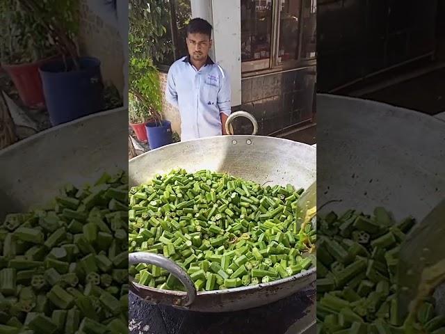 🫒 sarkari bhindi masala  official sabji 