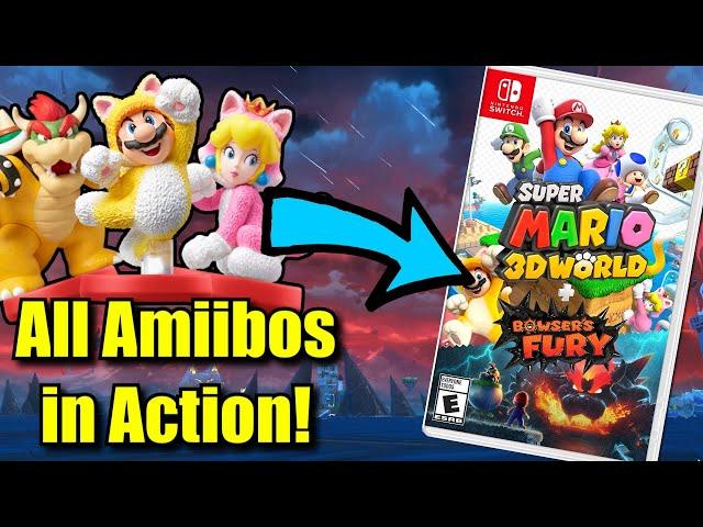 What Do ALL Amiibos Do in Super Mario 3D World + Bowser's Fury?