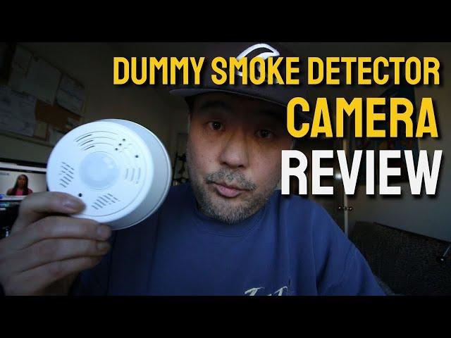 Dummy Smoke Detector Security Camera Review