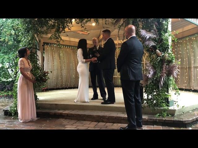 Justice and Hannah Volz Wedding 9/9/18