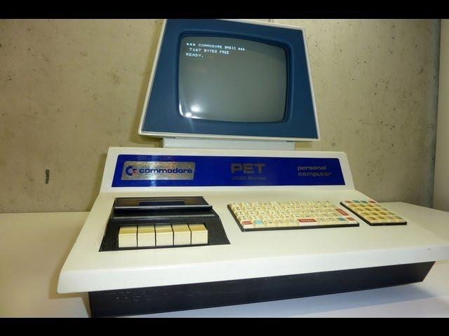 Commodore PET 2001 - "Blue PET" - early 1977 version