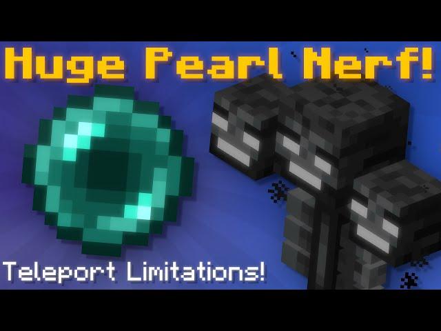 Huge Ender Pearl Shadow Nerf! Teleport Limitations! (Hypixel Skyblock News!)