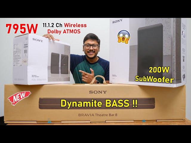 Unboxing My New 1.4 Lakh Sony Dolby ATMOS Home Theater System (2024) 795W Dynamite Sound