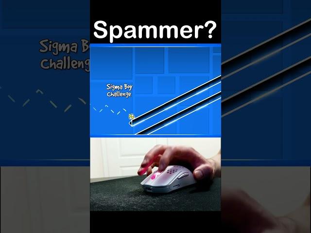 Geometry Dash Cheater vs Hard Spam! 