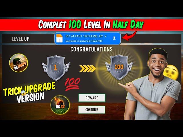 Complet 100 Level In Half Day_ ( Rc Swipe & Rc24 ) 100% Working...
