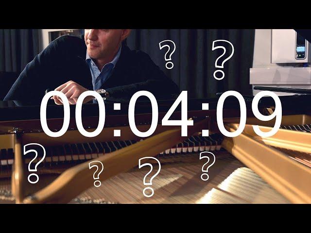 How Long Can a Steinway Sing?  The Ultimate Sustain Test