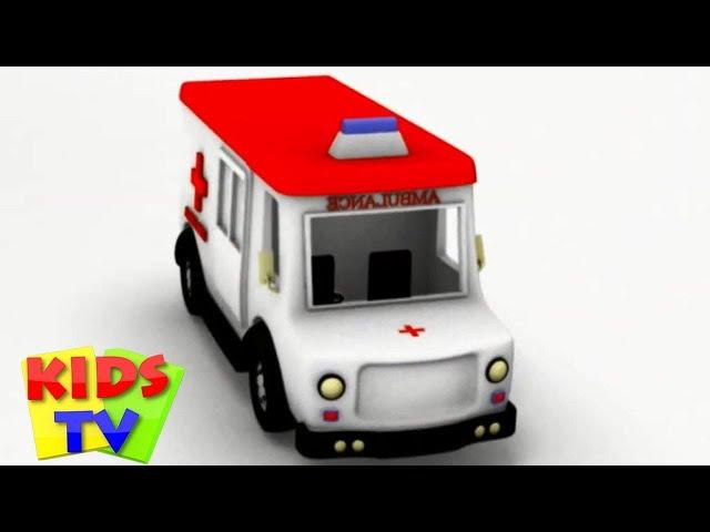 Tez Yordam Mikroavtobusi Bolalar uchun 3D Animatsion Multfilm