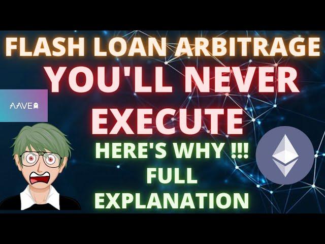 FLASH LOAN ARBITRAGE IS VERY HARD AND EXPENSIVE AND HERE ARE THE REASONS EXPLAINED #flashloans