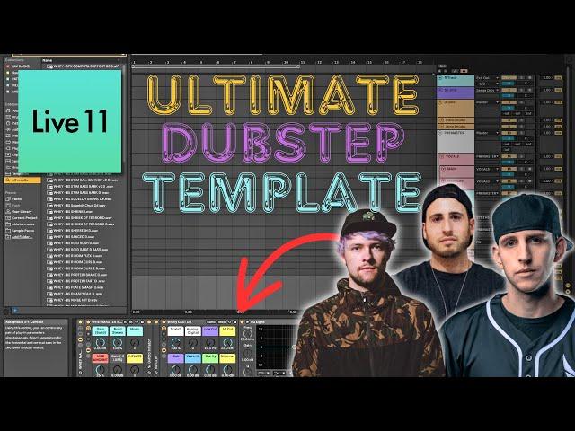 THE BEST ABLETON 11 TEMPLATE FOR DUBSTEP [2024]