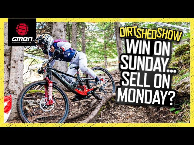 Does MTB Racing Actually Sell Bikes?  | Dirt Shed Show 497