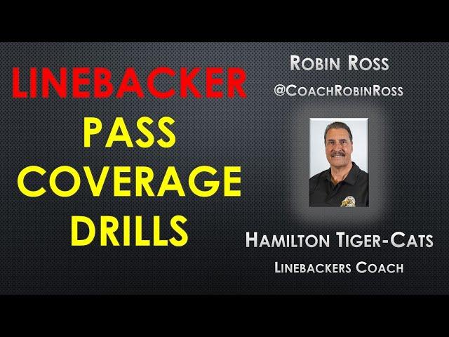 Pass Coverage Drills for linebackers