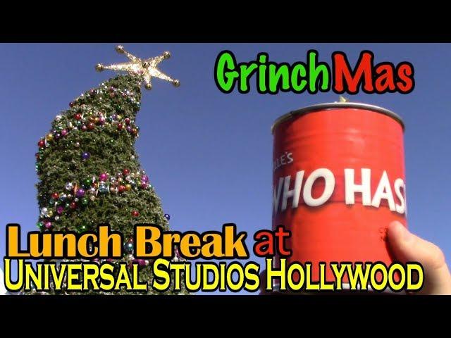 Lunch Break at Universal Studios Hollywood- Who Hash (The Plaza Grill)