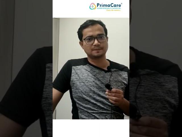 Happy Patient Testimonial- Mr. Ravi at Primacare Super Speciality Hospital, Noida.