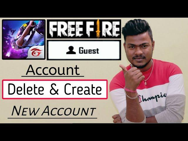 How To Delete Free Fire Guest Account | How To Create Free Fire New Guest Account