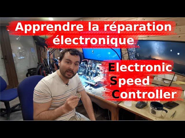 learn how to repair electronic - ESC board