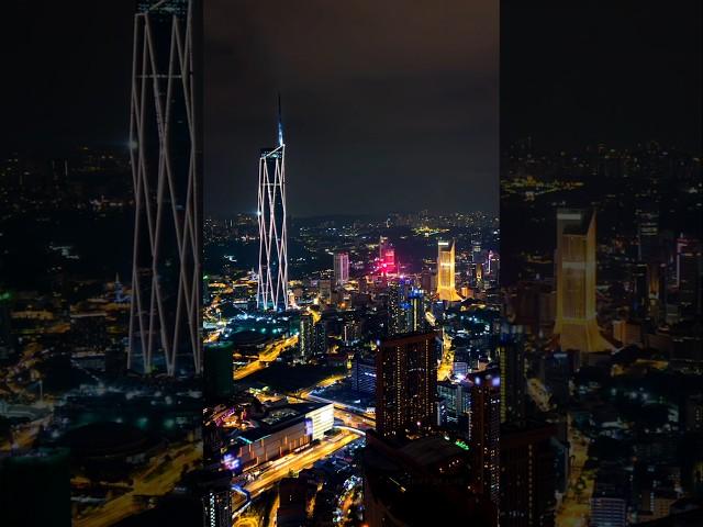 Night View Of Kuala Lumpur City #travel #kualalumpur #malaysia #klcc #cityscape #citylights #city