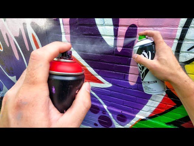 Easy graffiti process for beginners