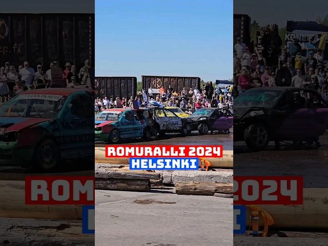 അസ്സൽ ഗലാട്ട | Romuralli 2024 Helsinki | Demolition Derby #finland #lifeinfinland #summerfun