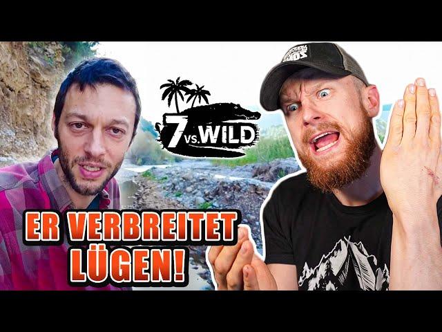 SURVIVAL-EXPERTE verbreitet Falschaussagen über 7 vs. Wild | Fritz Meinecke reagiert