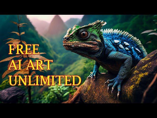 Make Unlimited Ai Art Free - Stop Using Midjourney #ai