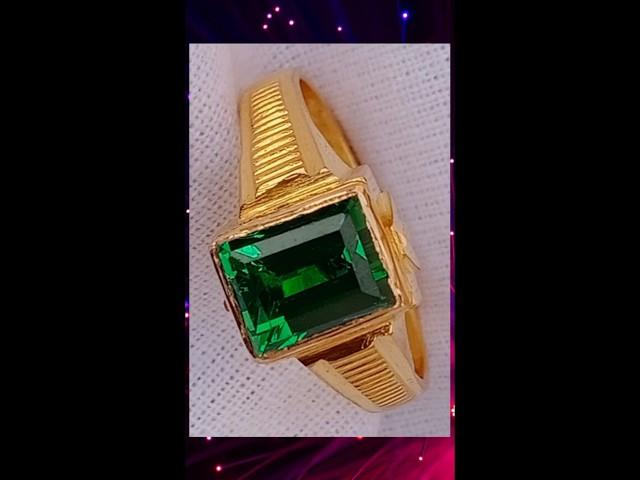 Episode EGR06: Lab created Emerald green stone ring, #diamondsetter