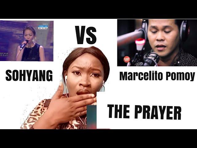 This was So Tough --- Two Singers  One Song  | Marcelito Pomoy Vs Sohyang - The Prayer Reaction