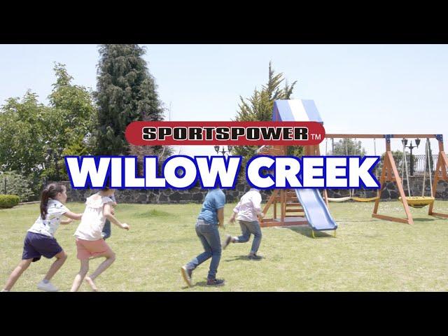 Sportspower Willow Creek Wooden Swing set