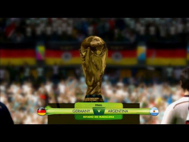 2014 FIFA World Cup Brazil / Germany vs Argentina / Final (PS3)