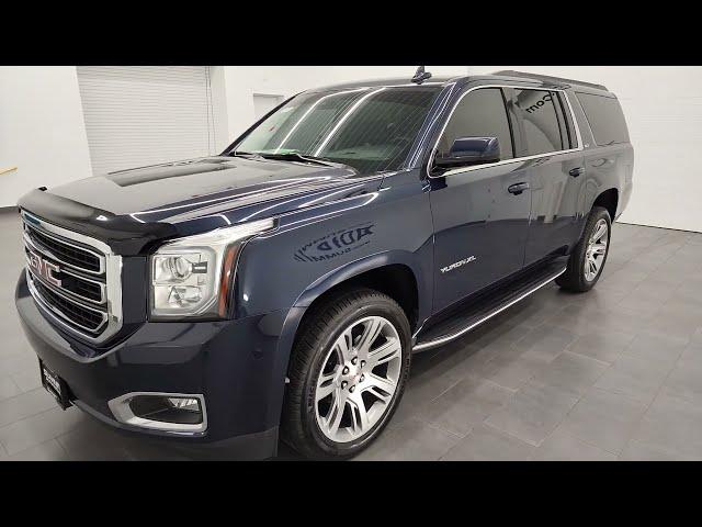 2018 GMC YUKON XL SLT 8 PASSENGER DARK SAPPHIRE BLUE 4K WALKAROUND 13105Z SOLD!