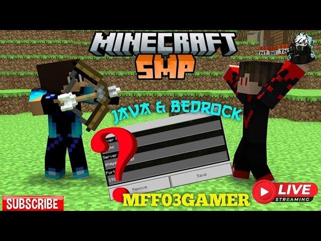 MINECRAFT LIVE STREAM JAVA-PE || 24/7 SMP JOIN NOW! HINDI LIVE INDIA | MFF03 SMP