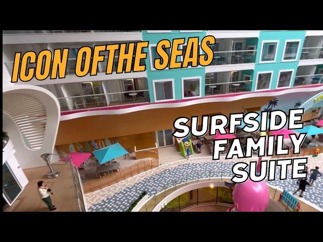 Icon of the Seas Surfside Family Suite Tour