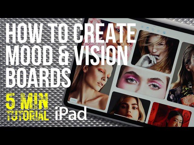 Essential iPad App for Creatives - Easy Vision & Mood Boards with APPLE FREEFORM - 5 Min Tutorial