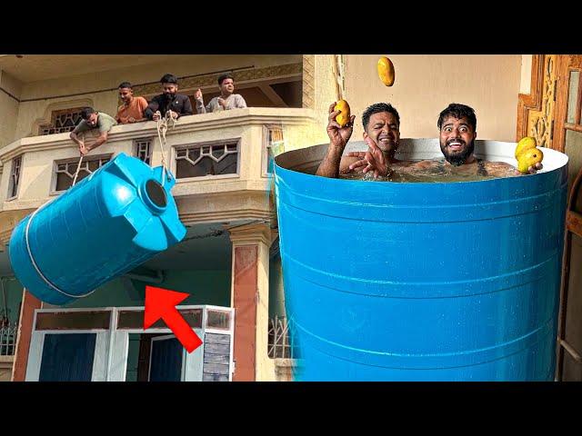 WE BUILD OUR OWN SWIMMING POOL COST ONLY 50$ | SYED FAHAD