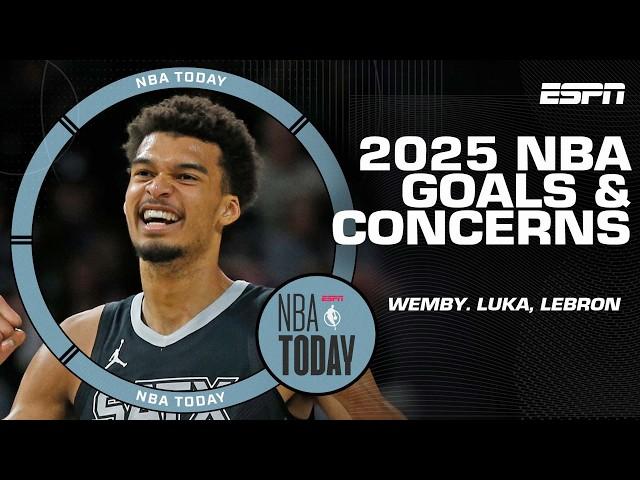 2025 NBA goals & concerns + Anthony Edwards calls SGA ‘The MVP of the NBA’  | NBA Today