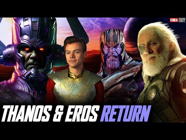 Thanos & Eros Return in New MCU Project with Crazy Implications for Galactus & Eternals in Phase 6