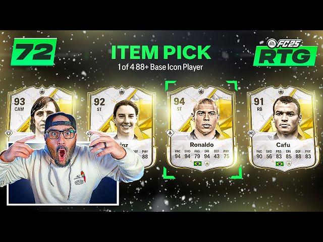 BANGING 88+ ICON PLAYER PICK & 2 ICON PACKS! FC 25 ULTIMATE TEAM RTG