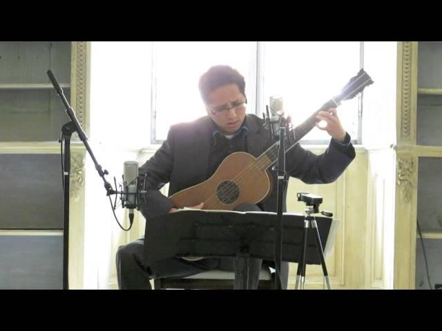 Krishnasol Jiménez plays Corbetta with the Sabionari Stradivarius guitar