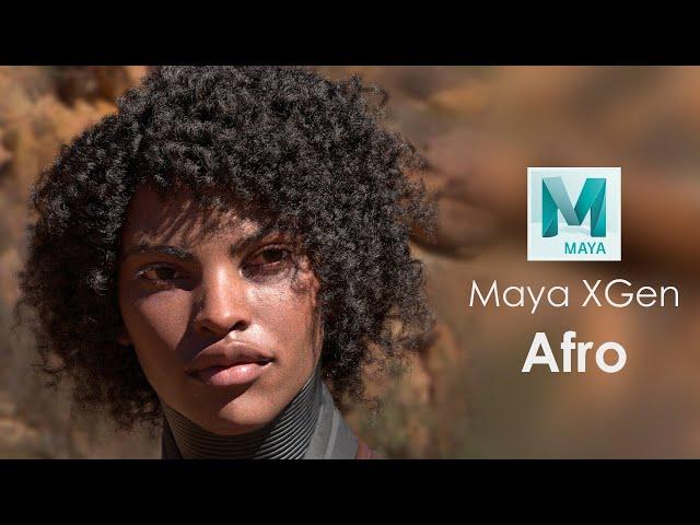 Maya XGen African Hair Tutorial