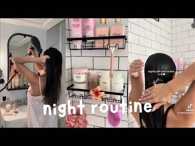 Night Routine|| Tiktok compilation