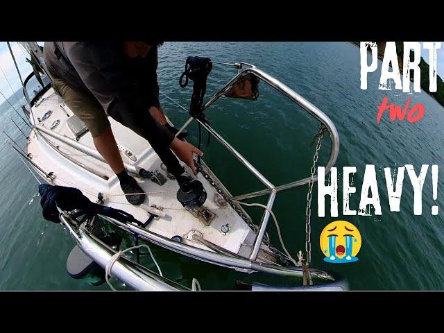 (PART 2)Escaping the BRISTOL CHANNEL!! SOLO SAILING Penarth to Milford Haven