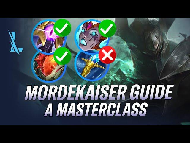 ULTIMATE MORDEKAISER GUIDE FOR WILD RIFT | SECRET INTERACTIONS & ANALYSIS | RiftGuides | WildRift