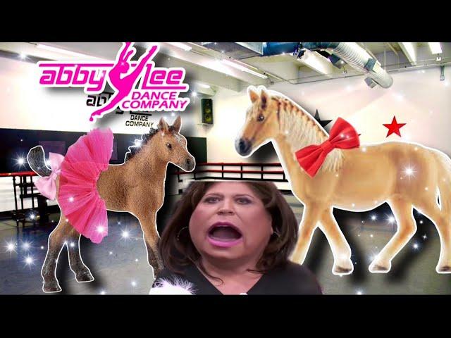 dance moms, but make it with toy horses