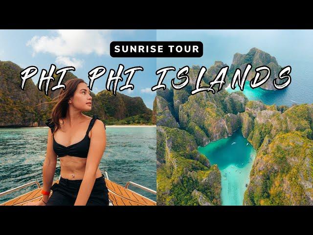 Phi Phi Islands Sunrise Tour // Maya Bay Without The Crowds!