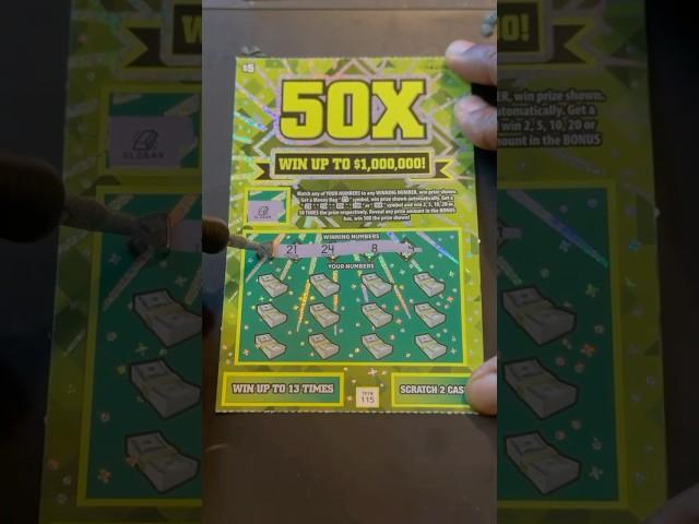 SCRATCHING NEW TICKET WIN #lottery #scratch #games #fun #scratchers #jackpot #scratchcards